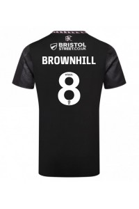 Burnley Josh Brownhill #8 Voetbaltruitje Uit tenue 2024-25 Korte Mouw